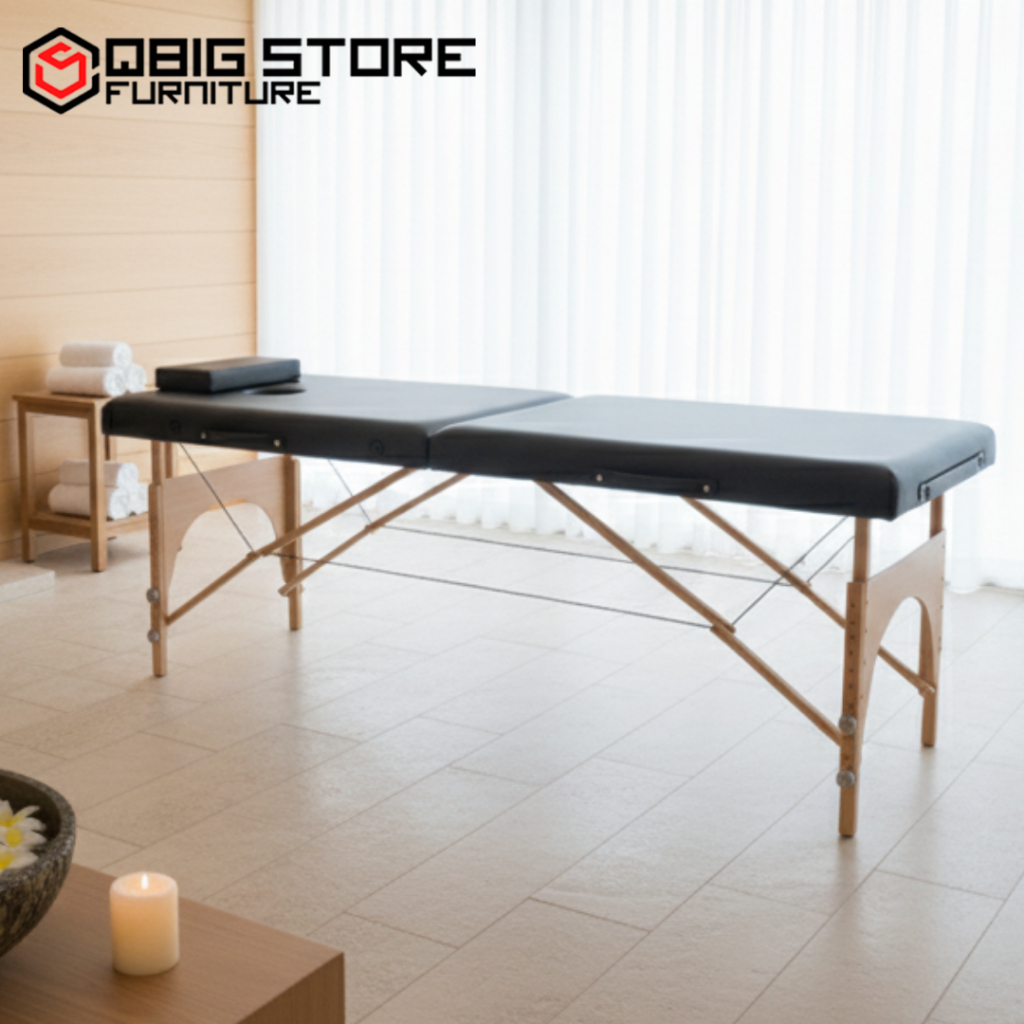 Bed Massage Facial eyelash kasur therapy pijat portable lipat Folding Bed