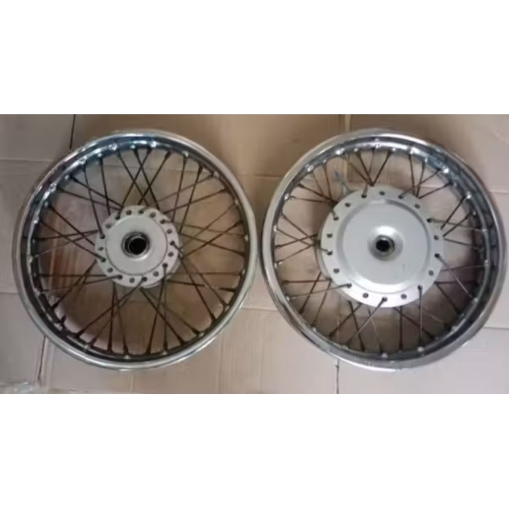 velg jari-jari depan belakang ring 14 Honda beat Scoopy Vario spesi ORI copotan