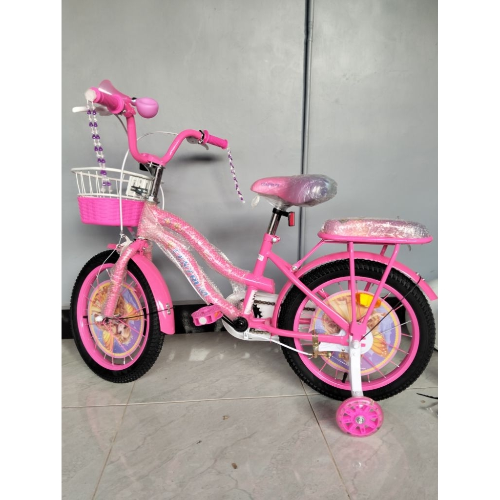 SEPEDA CENTRUM 16, SEPEDA ANAK CEWEK, SEPEDA ANAK CEWEK 16 INCH/SEPEDA ANAK PEREMPUAN CENTRUM CT 206