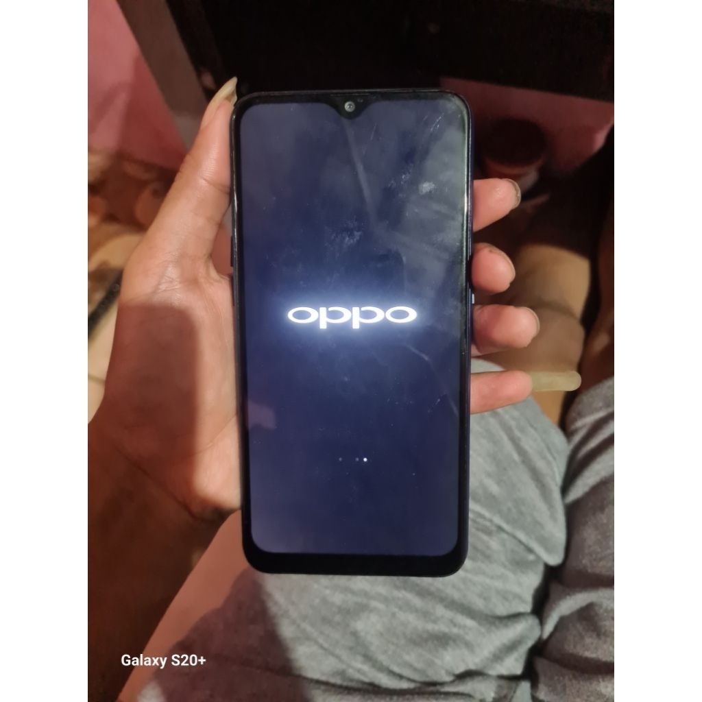 OPPO A5S BOTLOP MENTOK LOGO