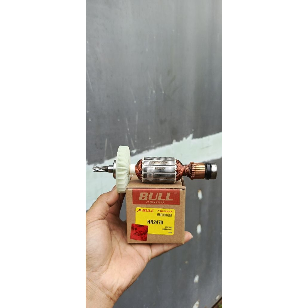 Bull angker armature Bull HR2470 for mesin bor drill rotary hammer makita