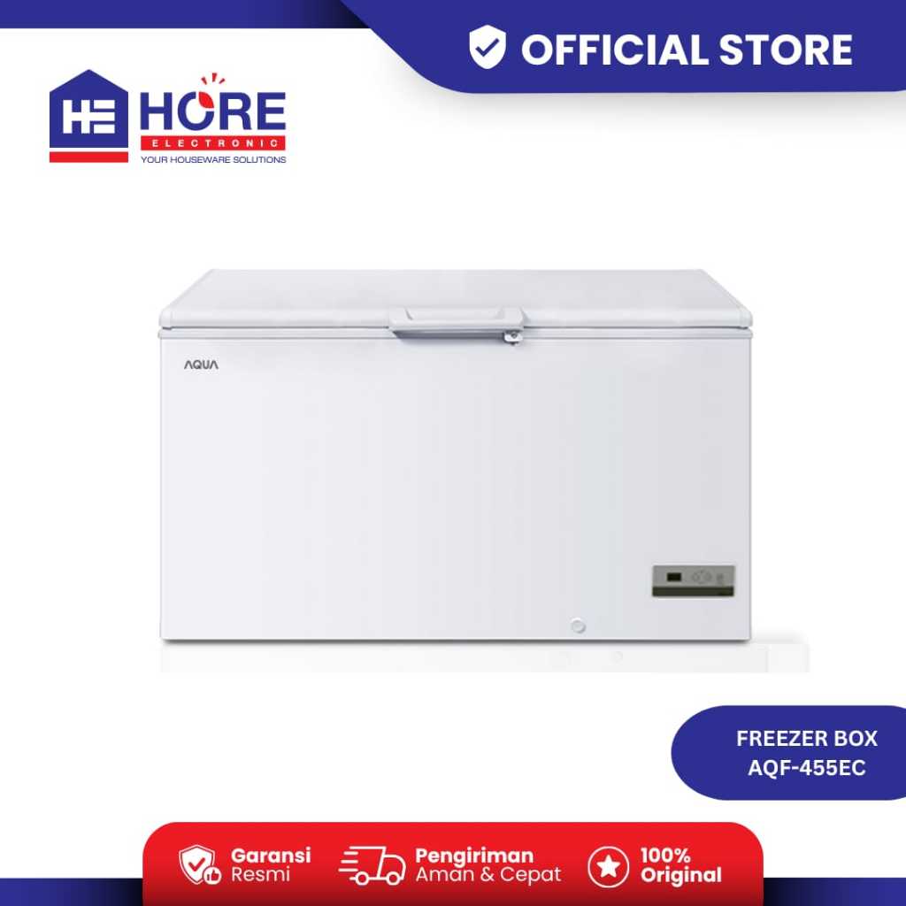 AQUA FREEZER BOX CHEST FREEZER AQF 455EC KAPASITAS 450 LITER