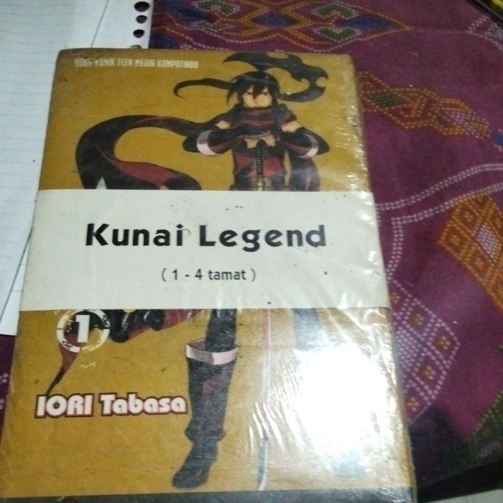 komik kunai legend 1-4 tamat