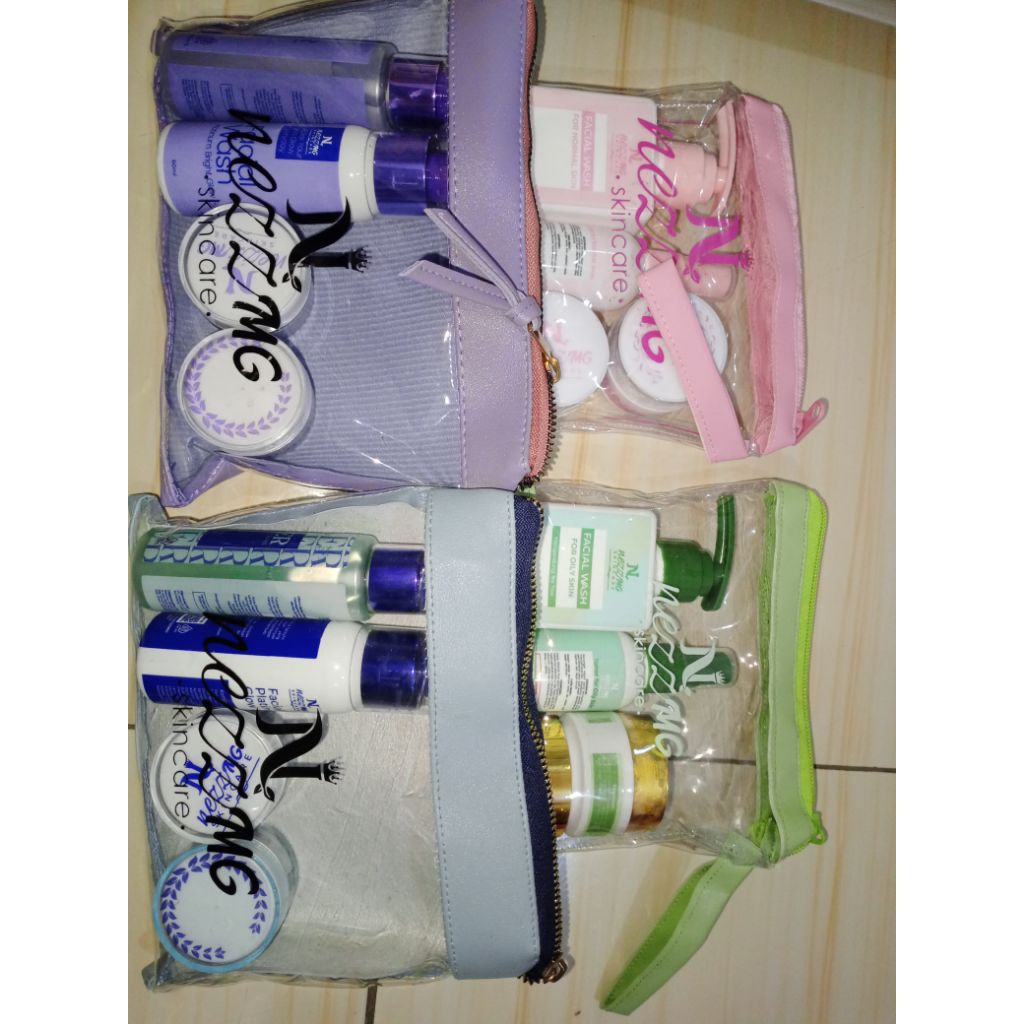 NEZZMG SKINCARE 1 PAKET ORIGINAL 100% Nezzmg Reguler & platinum