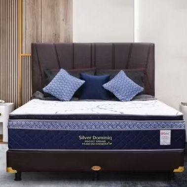 Central Dominiq kasur Spring bed pocket Spring pillow top 36 cm Kasur atau set 180 x 200