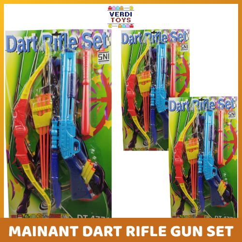 [COD]Mainan Anak Set Senapan & Busur/Dart Rifle