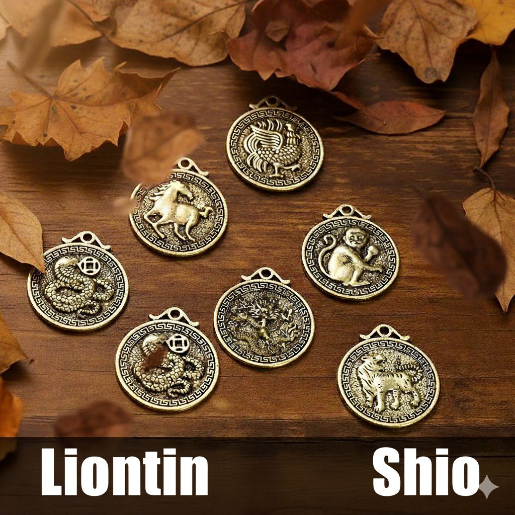Liontin Shio Buka Aura Hoki Keberuntungan - Ornamen Fengshui