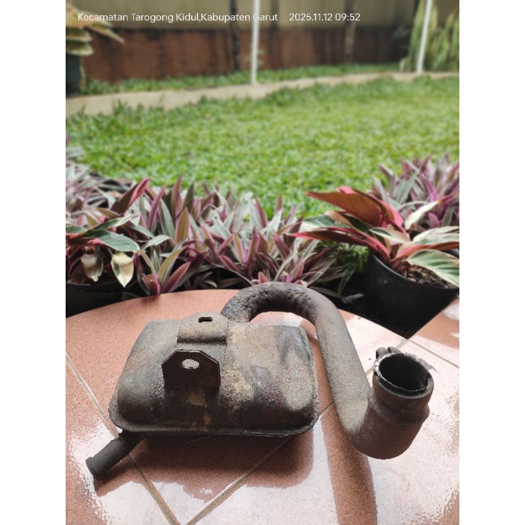 Knalpot vespa px, excel, exclusive