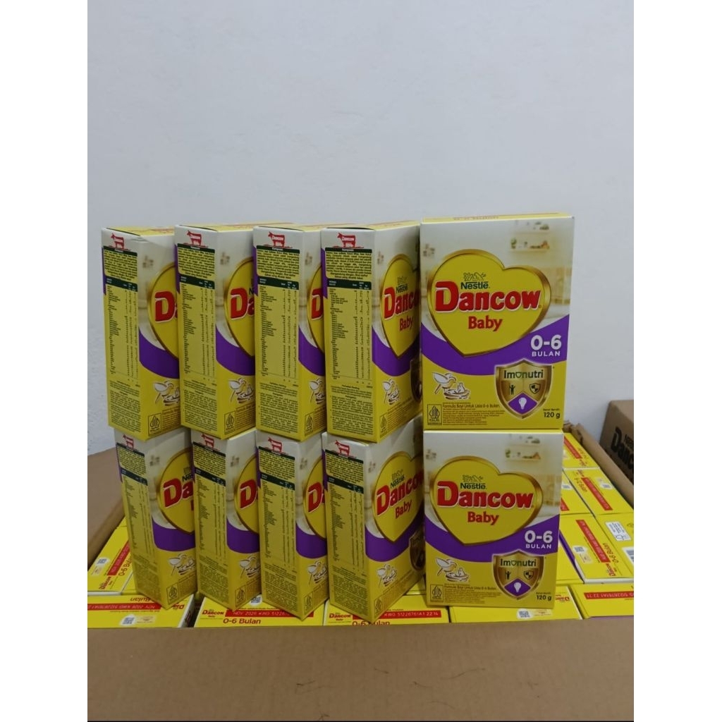 susu bayi Dancow 10 PCS usia 0-6 bulan 120 gr