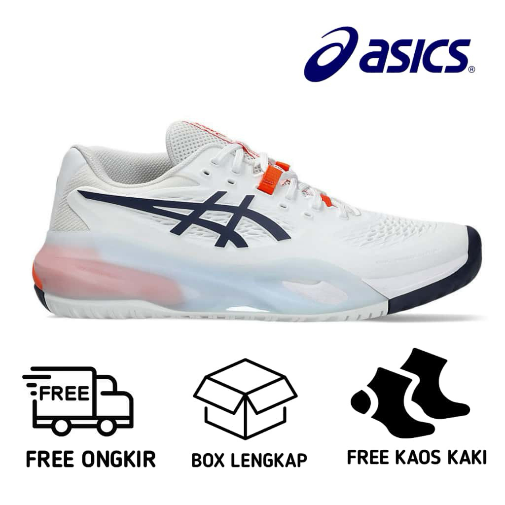 Sepatu Olahraga Tenis ASCS GEL-RESOLUTION X Sepatu Tenis Wanita Original