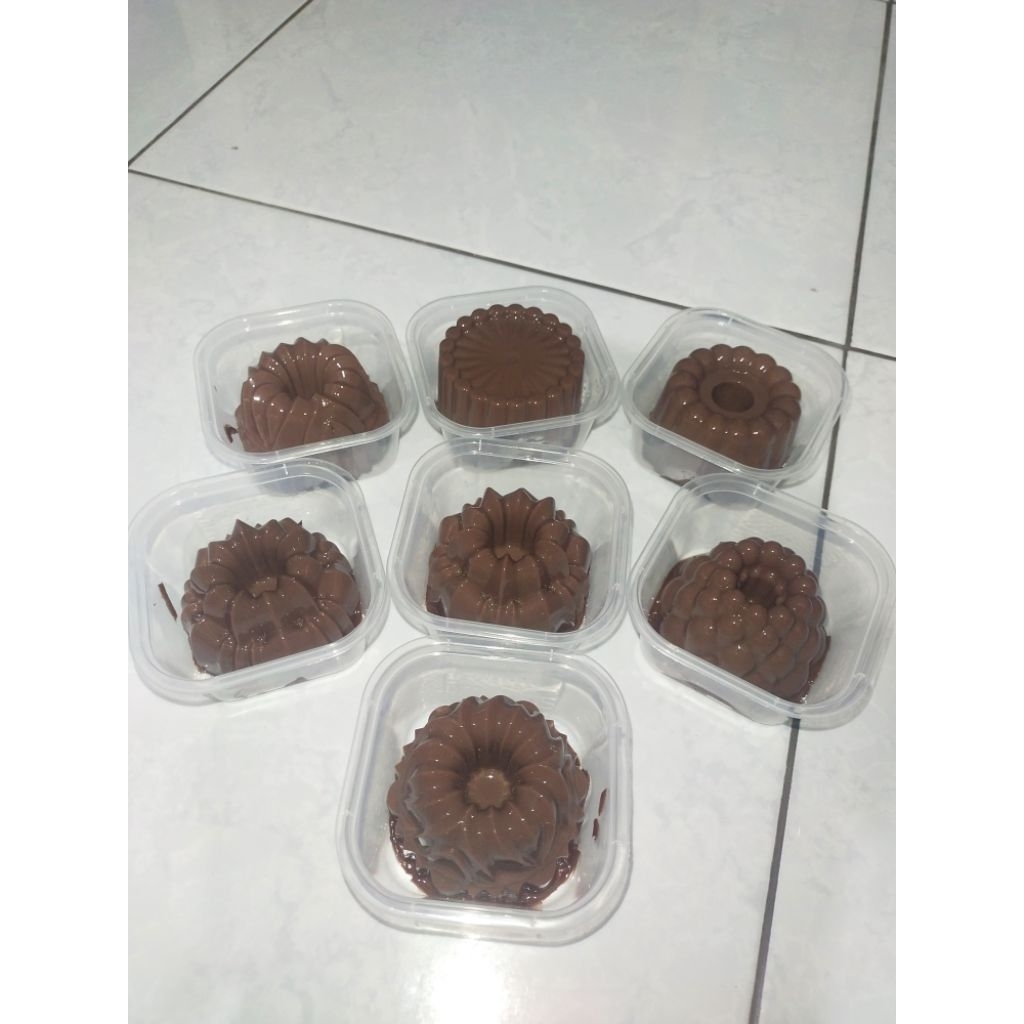 Puding Coklat Belgian Cup 120ml
