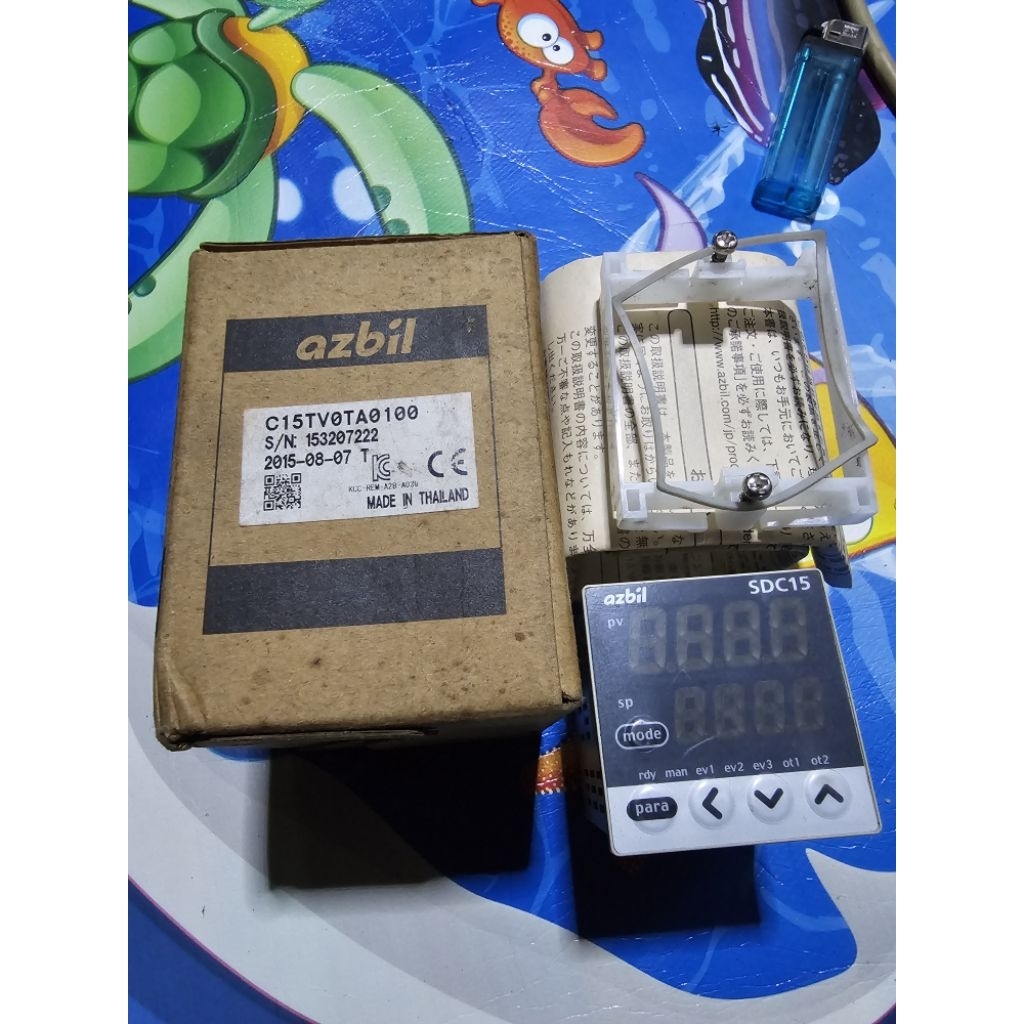 AZBIL/YAMATAKE SDC15 SDC15 TEMPERATURE CONTROLLER

C15TVOTA0100
