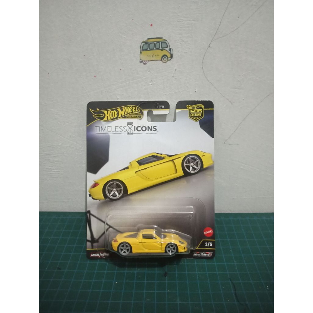 HOTWHEELS PORSCHE CARRERA GT TIMELESS INCONS