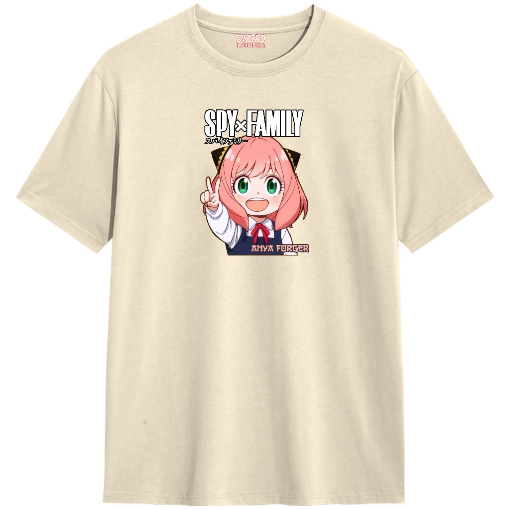 Kaos Anime Spx Y Family Anya Forger Cotton Combed 24s Lebih Tebal Baju Distro Clothing Wear