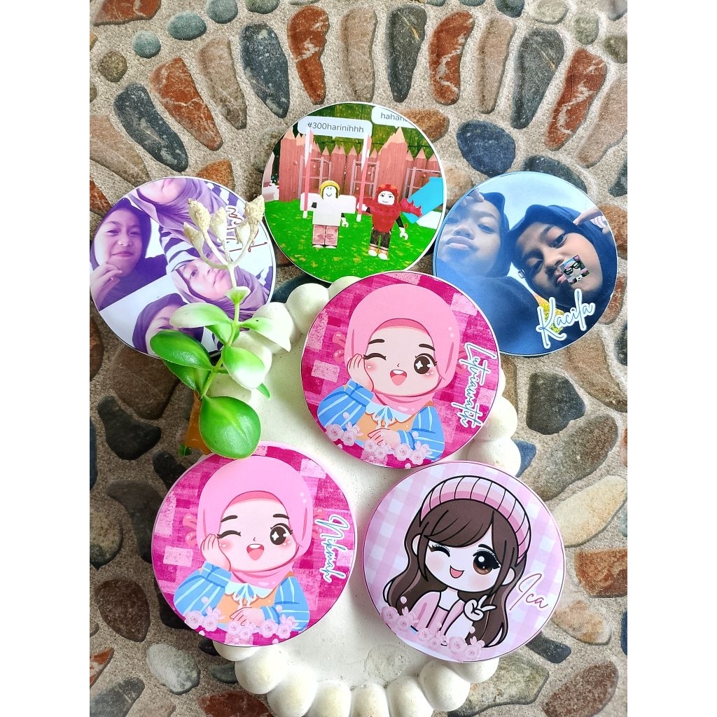 Kaca custom/Cermin Custom/Kaca bulat souvenir