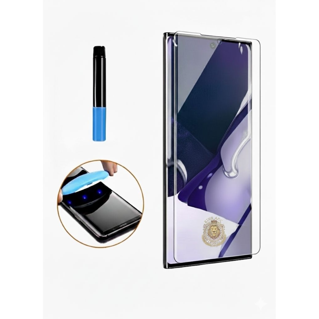 Tempered Glass Uv Curved Glass Liquid Clear/Bening Vivo Find X / Find X2 / Find X2 Pro / Find X3 / F