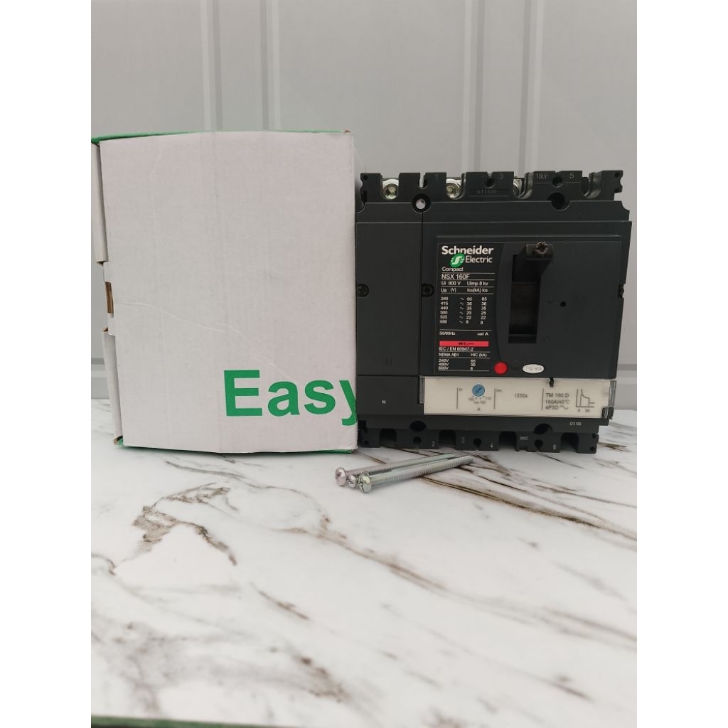 MCCB COMPACT NSX 160F 160A 3P & 4P ORIGINAL