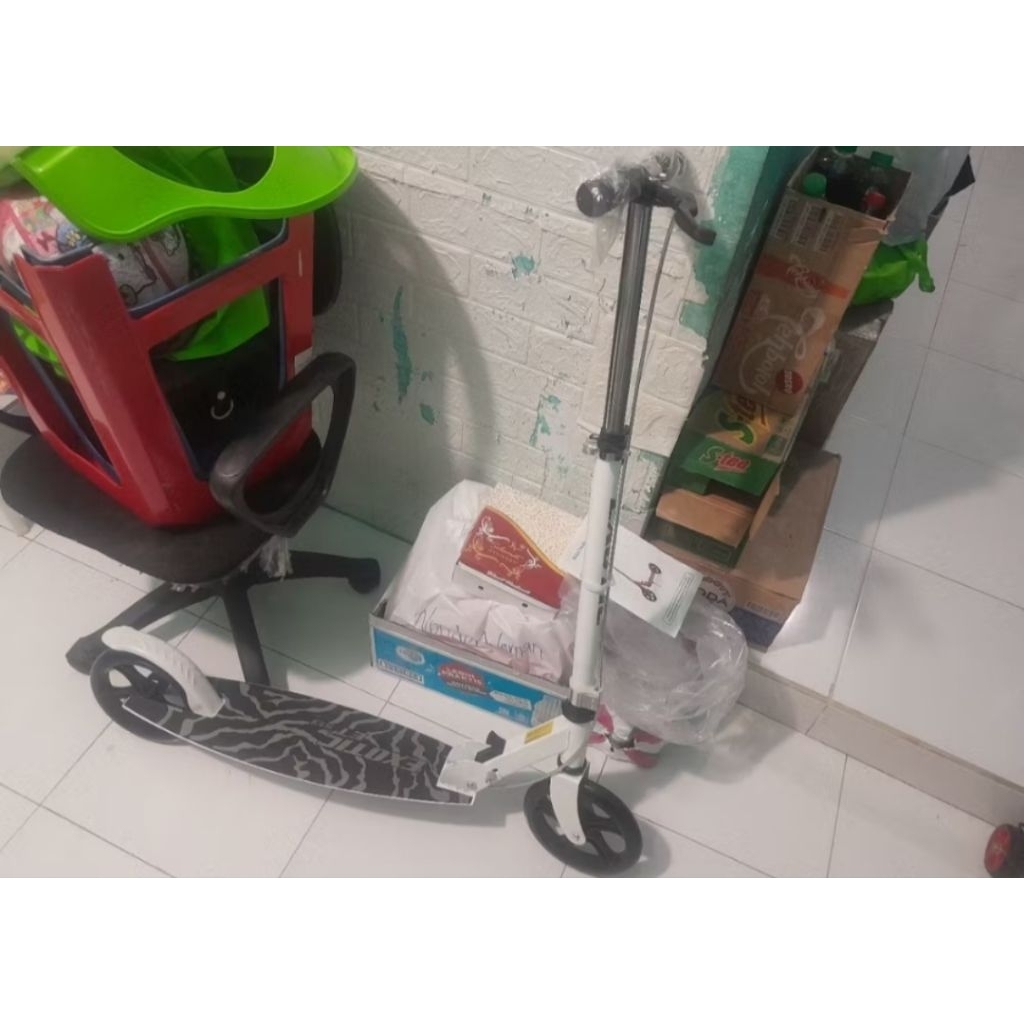 Scooter Otoped Seken , Sepeda dorong , stoller v- baby care ,  kuda rotan anak Goyang, sepeda anak, 