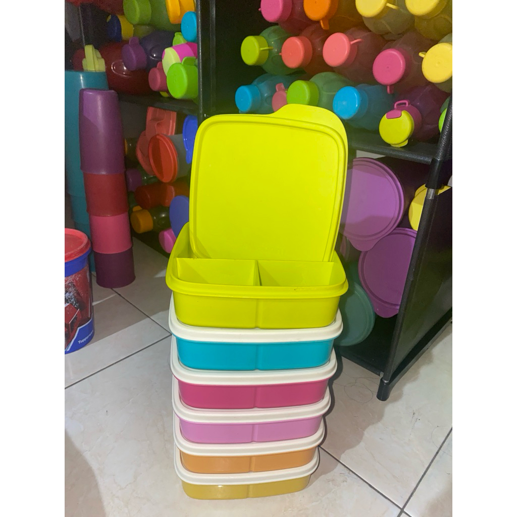bekal makan anak TK Tupperware Seken