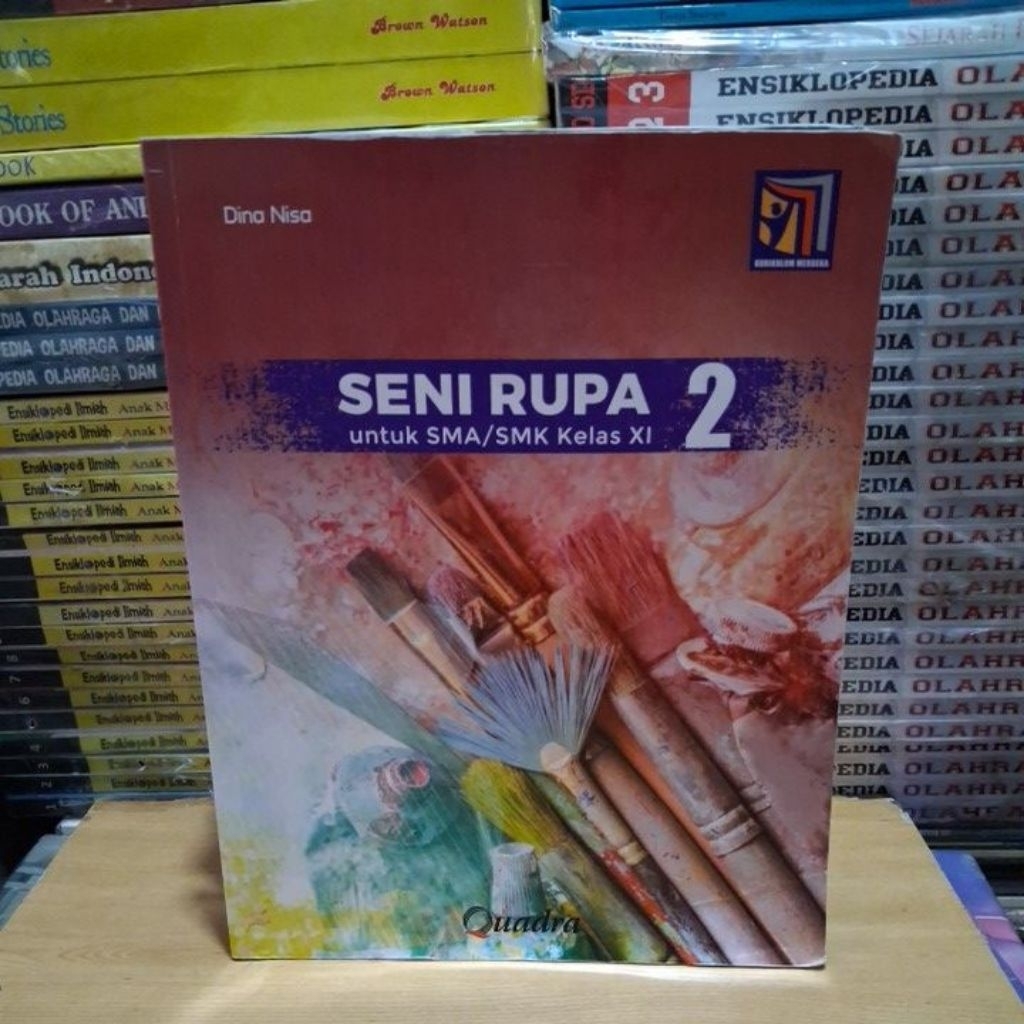 Buku Original SENI RUPA 2 SMA MA Kelas 11 K Merdeka Quadra