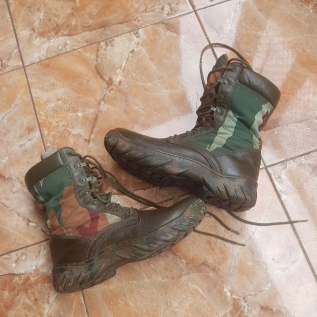 SEPATU PDL LORENG KOPASSGAT TNI AU Bekas