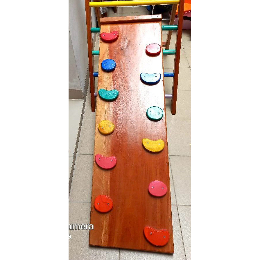 Pikler Triangle slide seluncuran perosotan PRELOVED