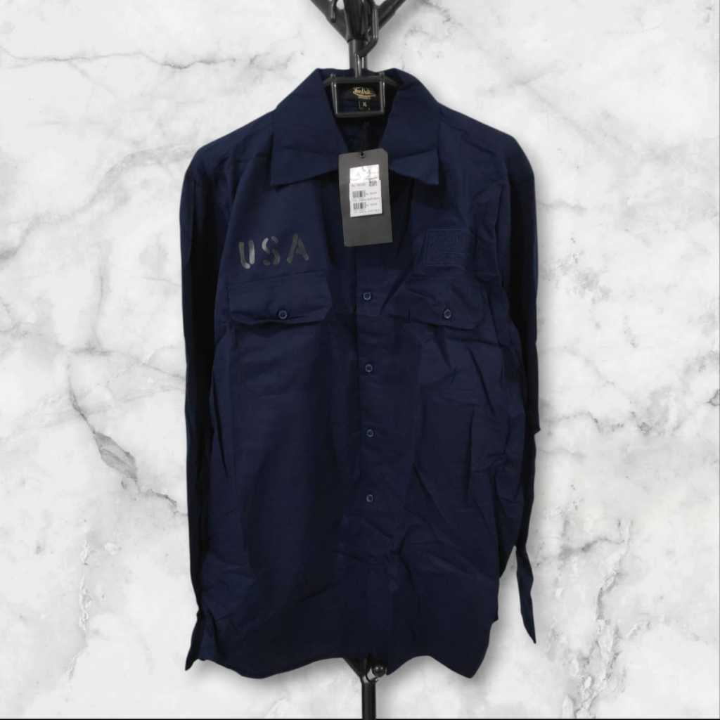 Von Dutch Workshirt Longsleeve 1170 Original | Kemeja Pria Lengan Panjang Von Dutch Original Branded