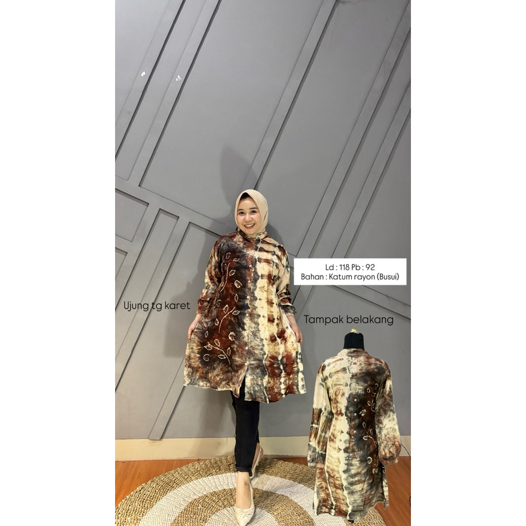 Tunik Sasirangan Wanita