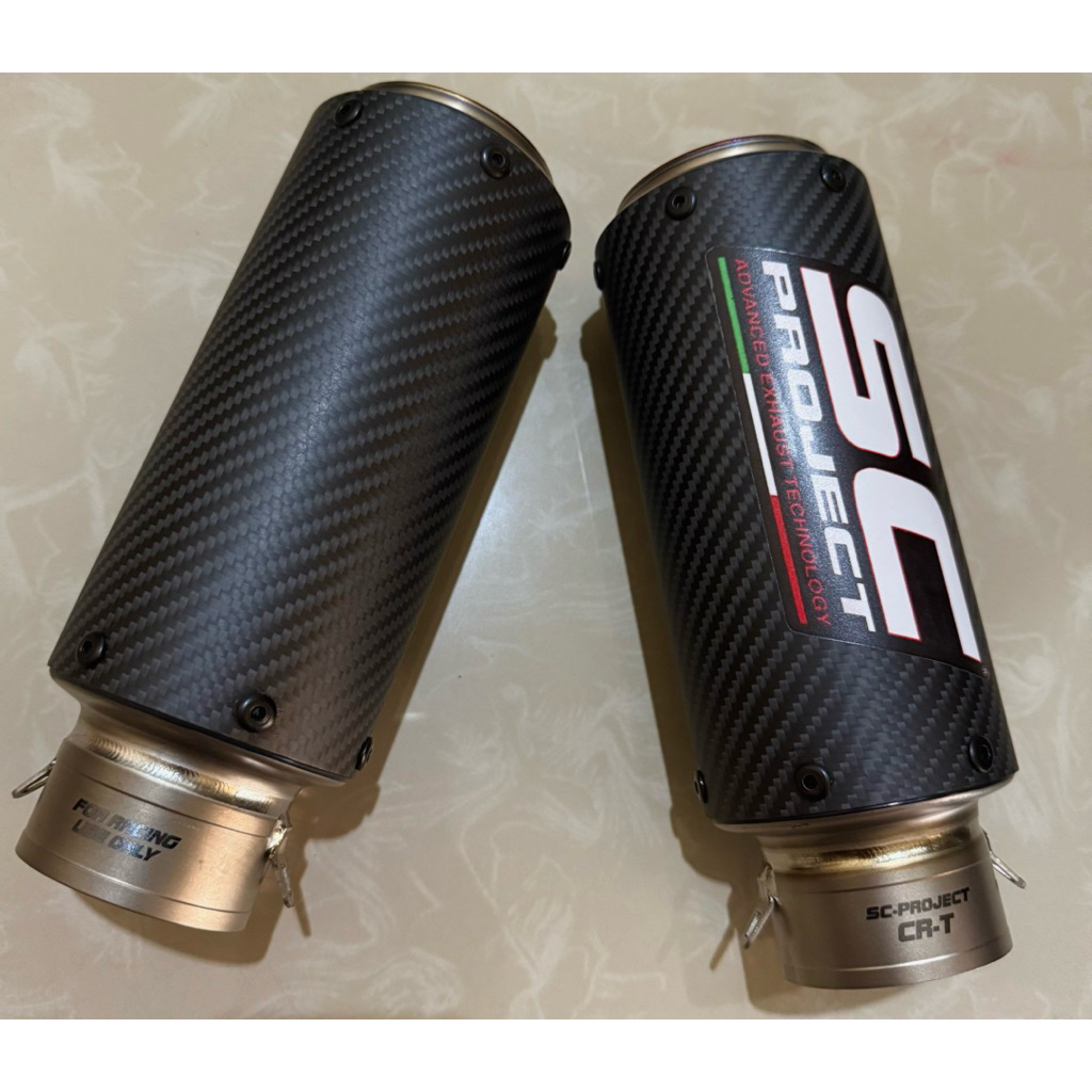 knalpot sc project original titanium