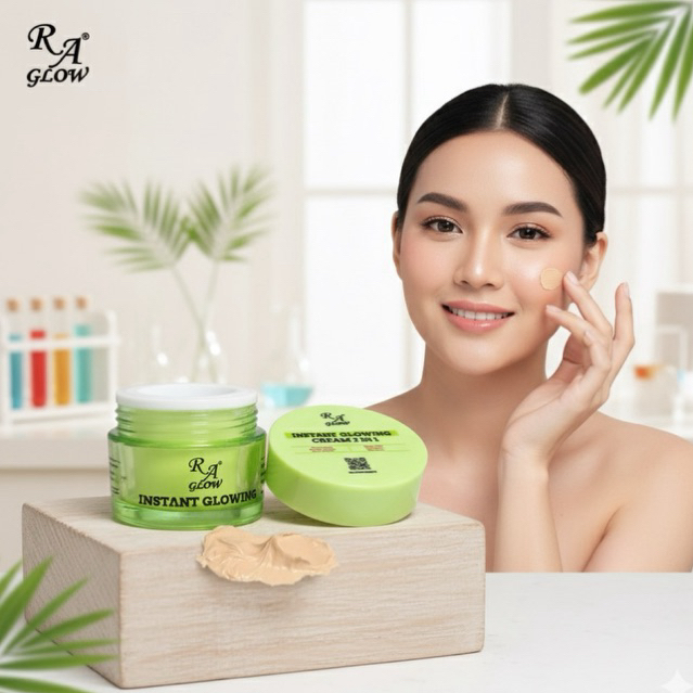 ra glow Glowing Cream 2 In 1 Skincare BPOM Cream Pemutih Wajah | Cream Glowing | Pelembab Wajah | Ra