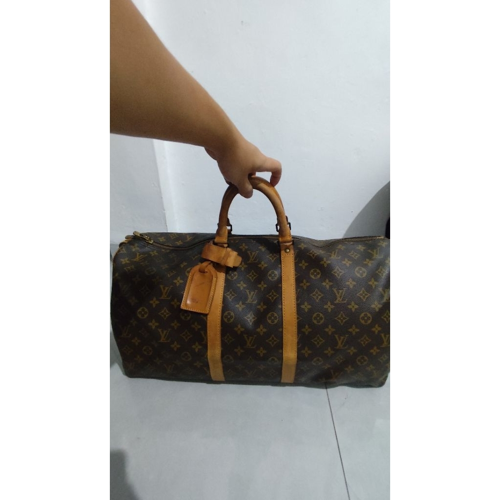 Tas Authentic Ori LV keepall 55 vintage