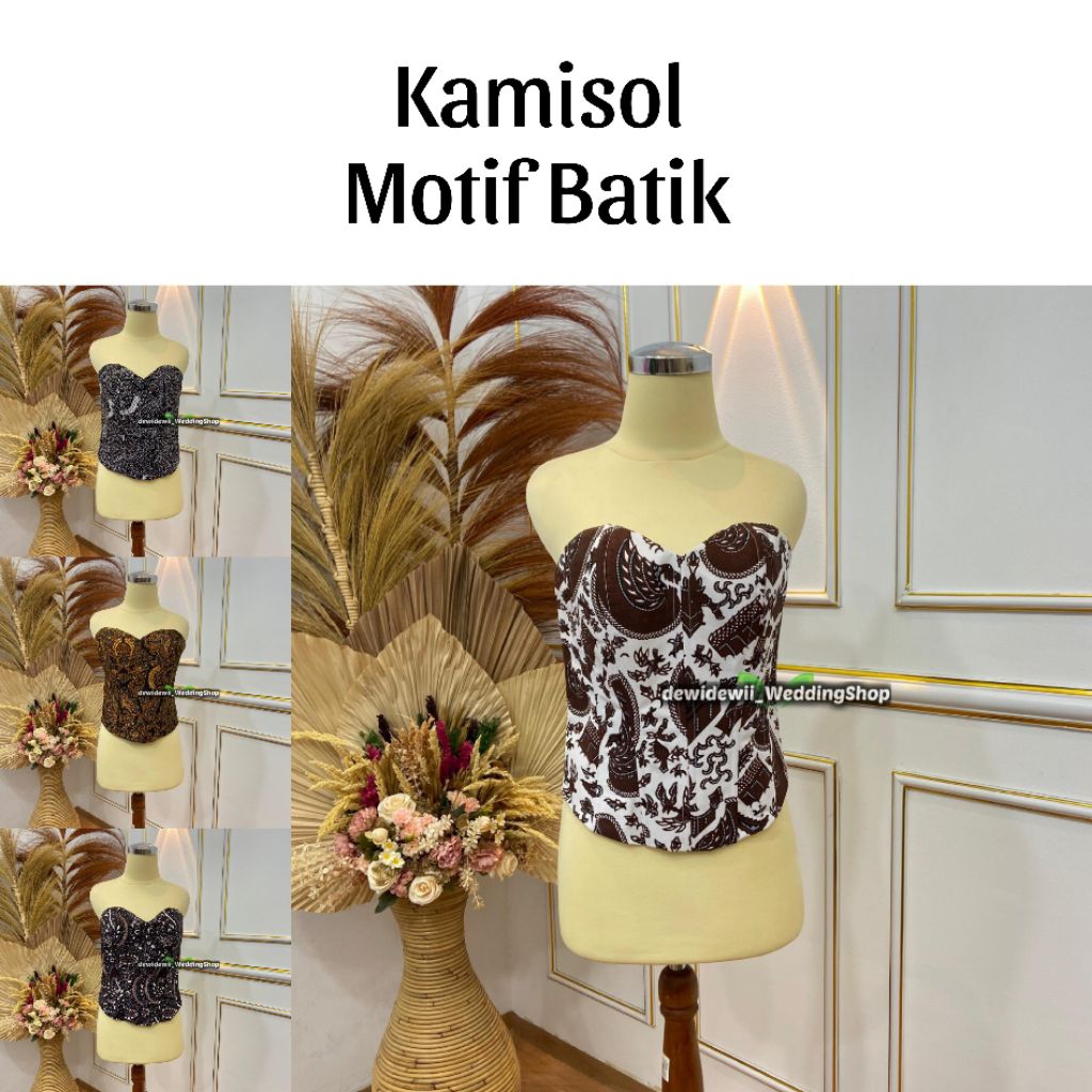 KAMISOL BATIK • Kamisol Motif Jarik - Motif Lengkap