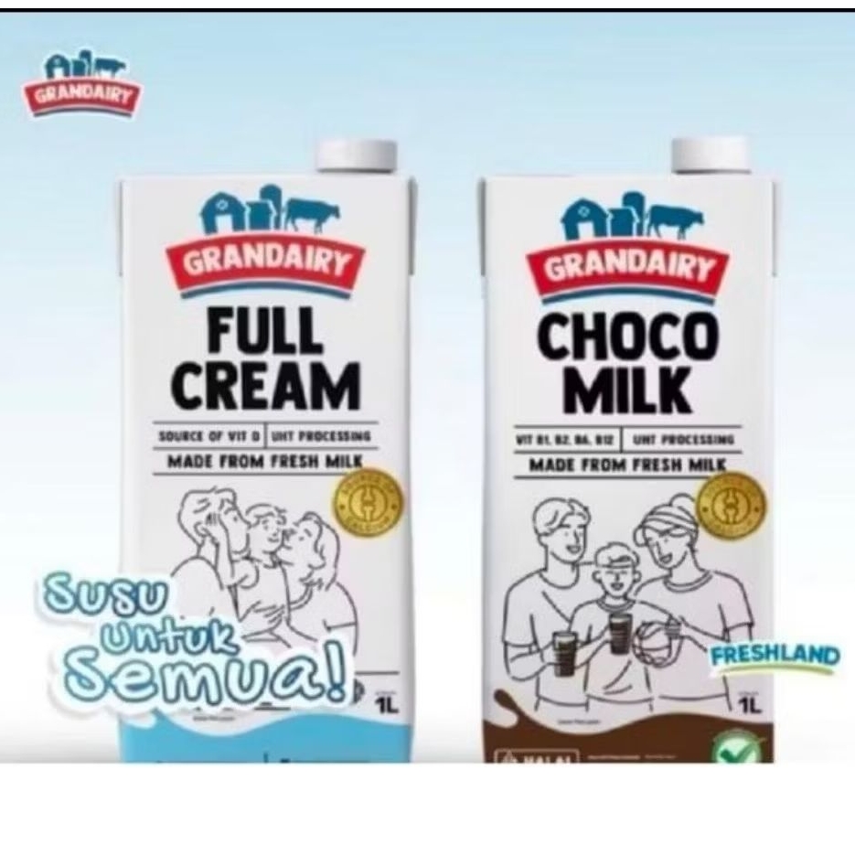 LIMITED GRANDAIRY  FULL CREAM 1 LITER