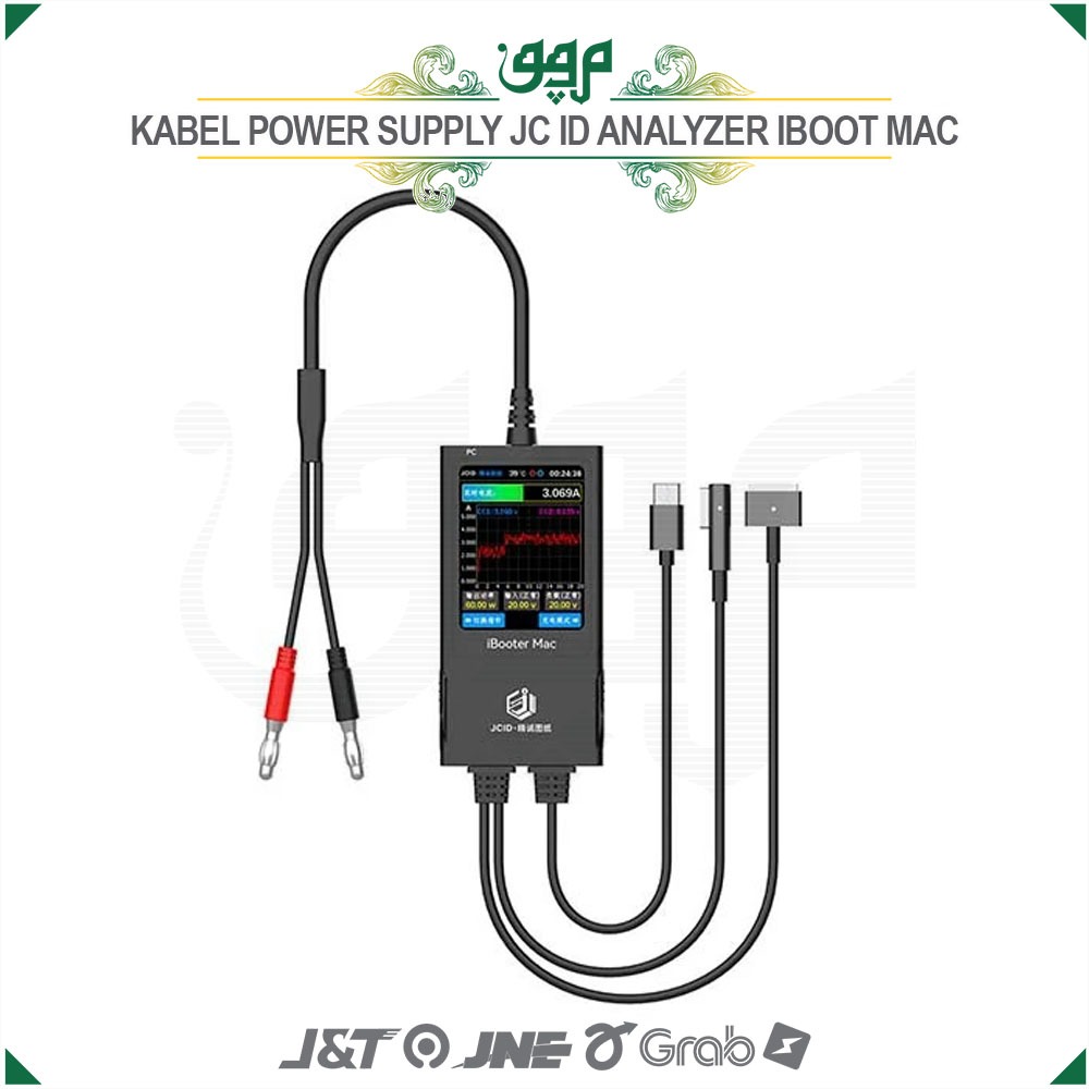 Kabel Power Supply JC ID Analyzer iBoot MAC / Kabel Power Supply Macbook JC ID