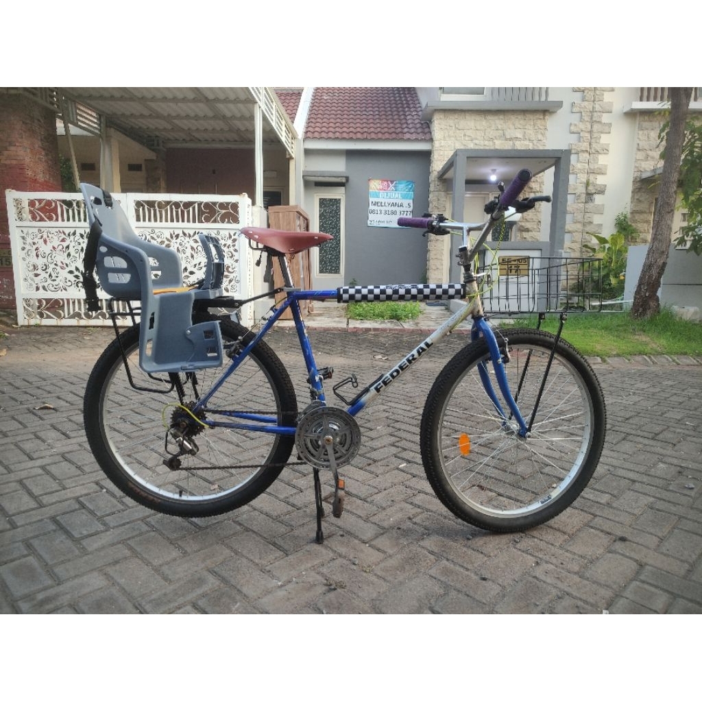 sepeda federal city cat ss commuter bike