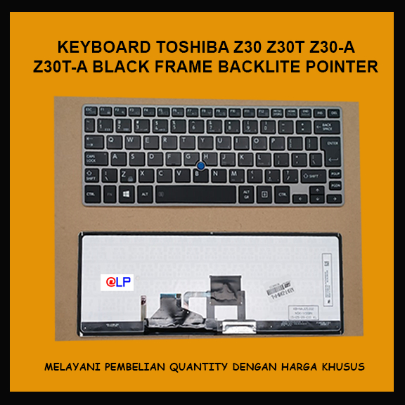 Keyboard Toshiba z30 z30-a Frame Backlite Pointer