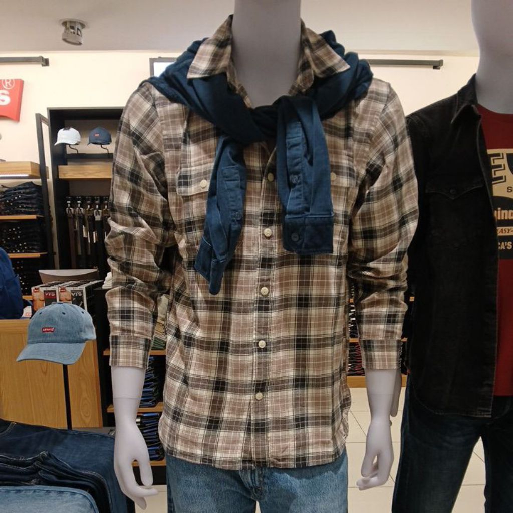 kemeja panjang levis original