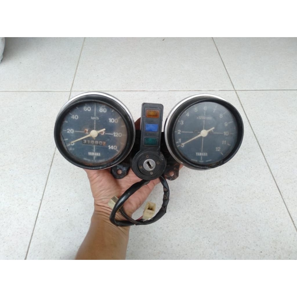 Speedometer Yamaha RX100 RX125 RXK Original Fungsi