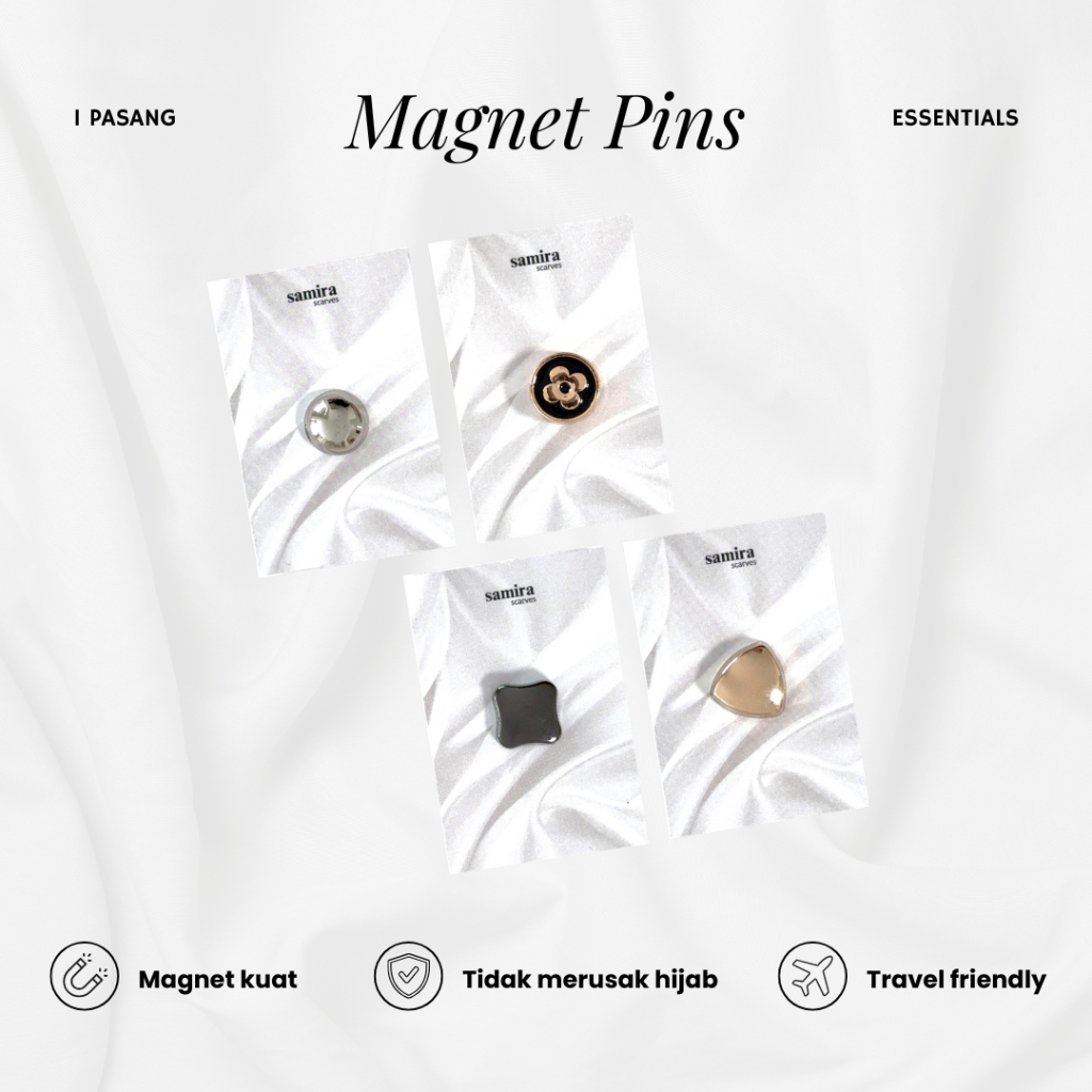 Samira - Magnet Pins Hijab Bros
