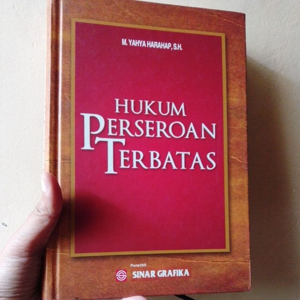 Buku Original Hukum Perseroan Terbatas M Yahya Harahap