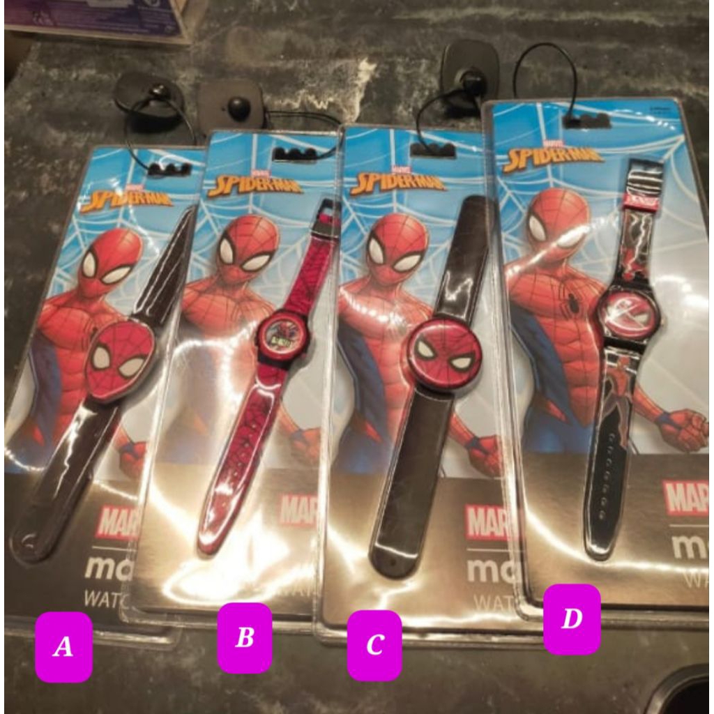 jam tangan anak spiderman jam tangan karakter batman jam digital watch spiderman jam digital batman 