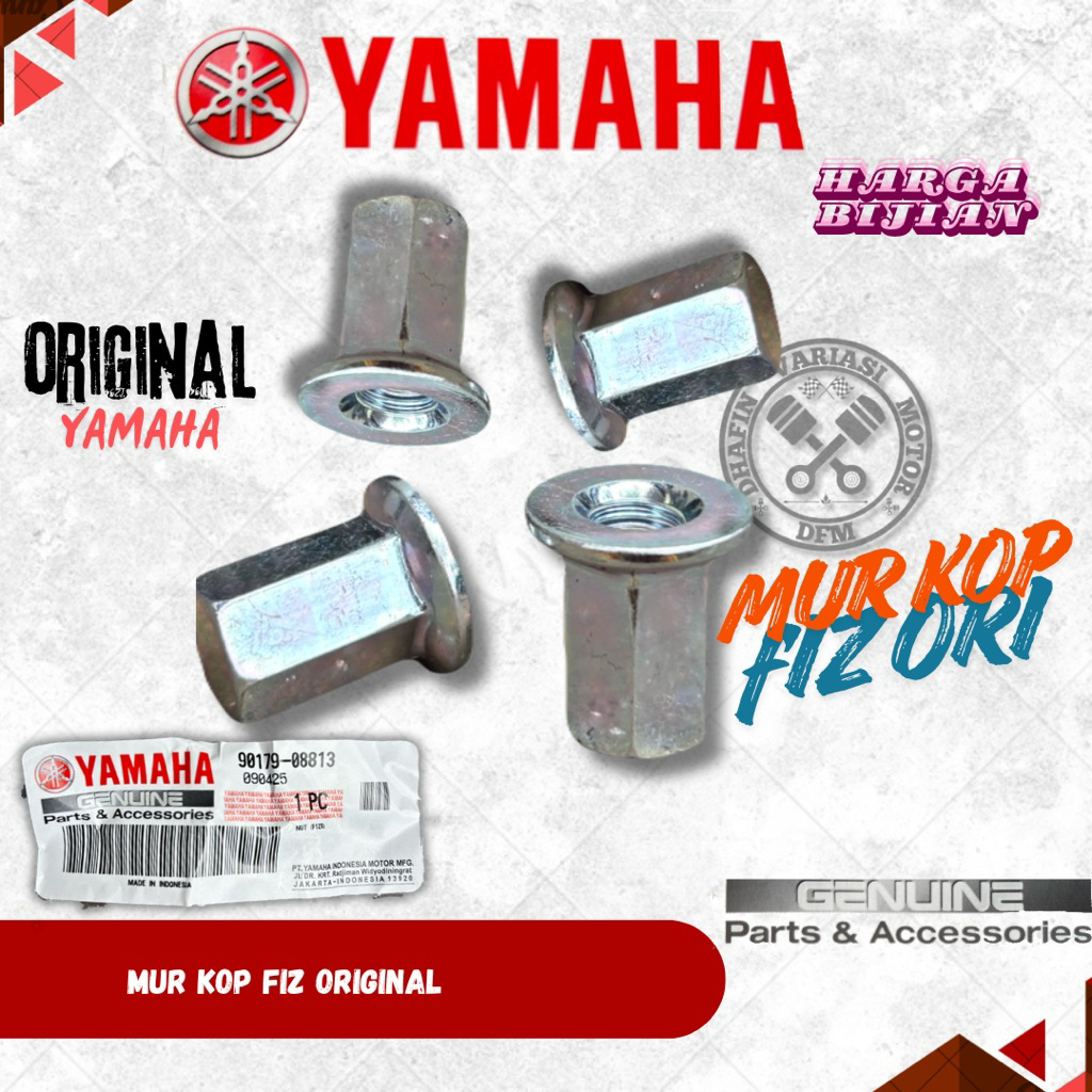 MUR BLOK KOP FIZ R FIZR ORI YAMAHA PNP KOP RX KING CB GL MP KODE PART 90179-08813 HARGA 1 PCS