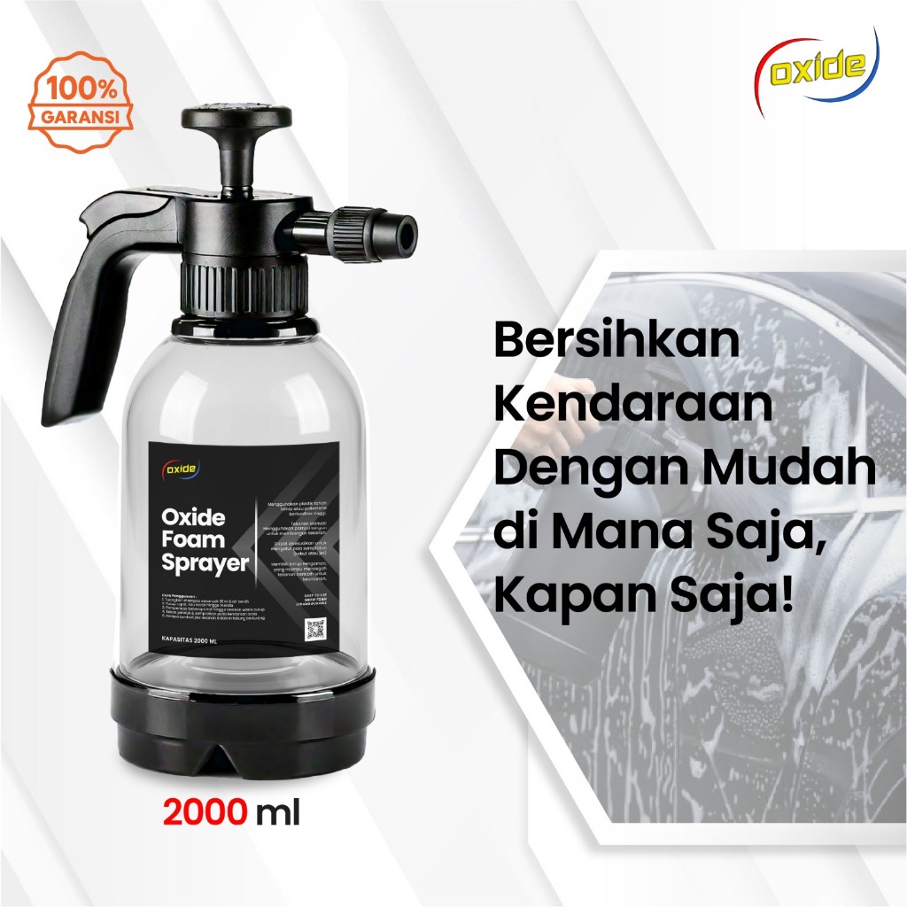 Oxide Alat Semprot Cuci Motor Mobil Salju Snow Wash Sprayer 2 liter