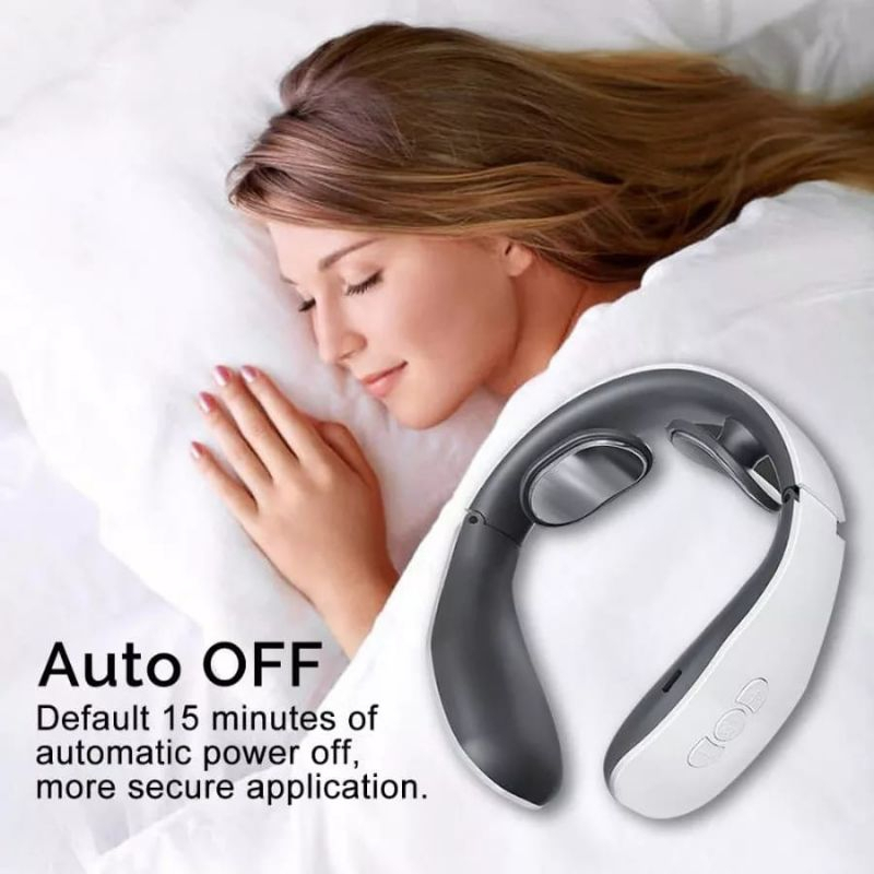 Smart Neck Message Pijit Leher Elektrik Meredakan Nyeri Otot Leher