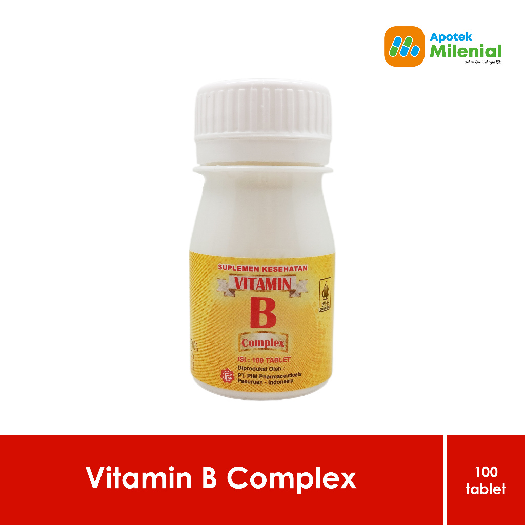 Vitamin B Complex PIM isi 100 Tablet