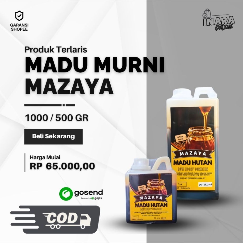 Madu Murni Hutan Akasia - Madu Hutan Akasia Mazaya Murni