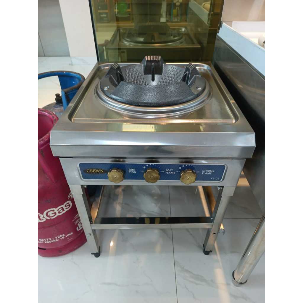 VON CROWN KS 01 Kwali Range High Pressure / Kompor Kwali Range 1 Tungku
