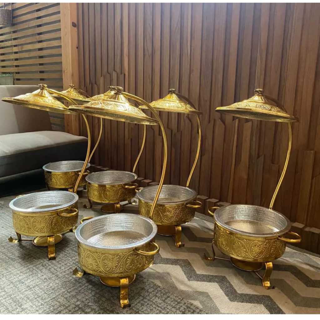 Chafing Dish Tembaga Kuningan