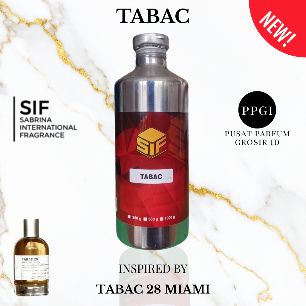 Bibit Parfum TABAC INSPIRED BY TABAC 28 MIAMI– 500ml Segel | by SIF
