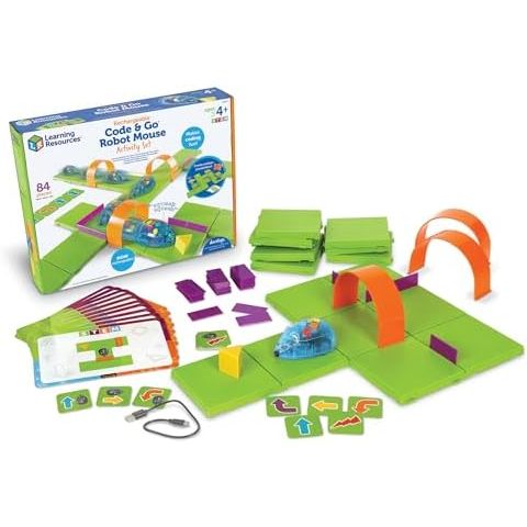 Learning Resources Code & Go Robot Mouse Activity Set Rechargeable